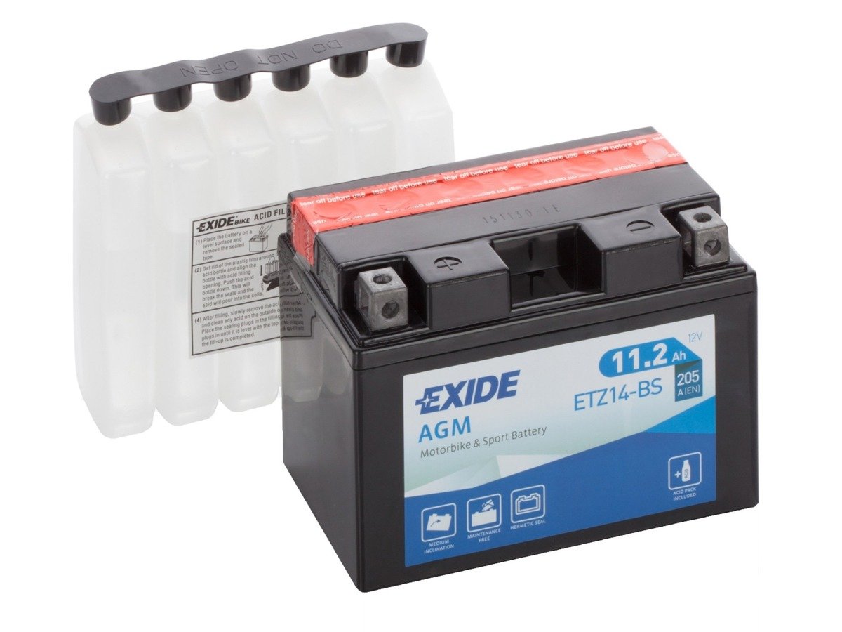 Battery 12V 11,2Ah YTZ12-BS EXIDE 