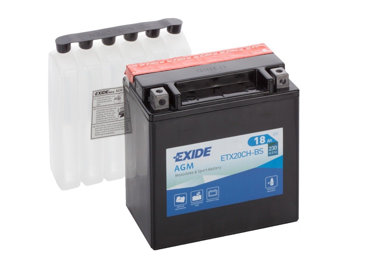 Battery 12V  18Ah YTX20CH-BS EXIDE 