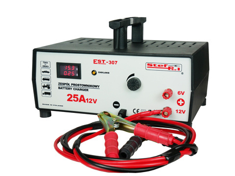 Prostownik EST-307 6V/12V/25A