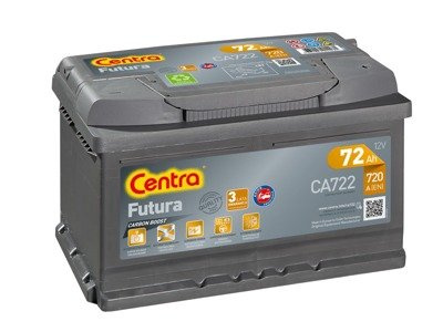 Akumulator 12V 72Ah CENTRA FUTURA CA722 S5007 E38