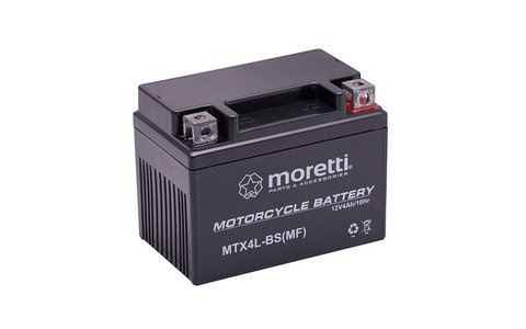 Akumulator AGM (Gel) MTX4L-BS 4 Ah  Moretti