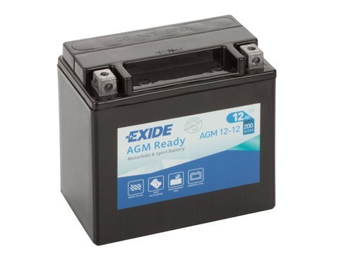 Battery 12V  12Ah AGM12-12 EXIDE