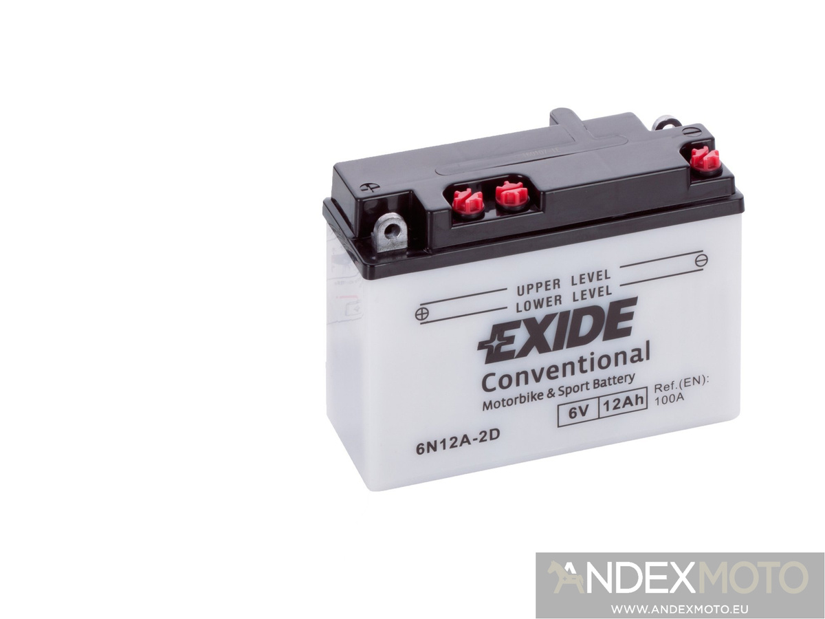 Akumulator EXIDE 6N12A-2D 6V 12Ah