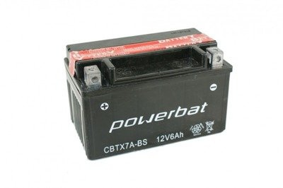 Akumulator Powerbat 6Ah CBTX7A-BS YTX7A-BS ETX7A-B