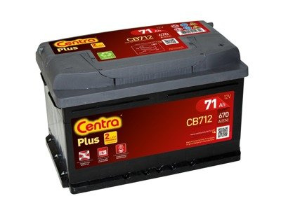 Akumulator 12V 71Ah CENTRA PLUS CB712