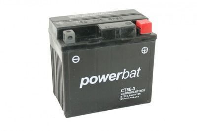 Battery 12 V   6 Ah CT6B-3 MOTO POWER