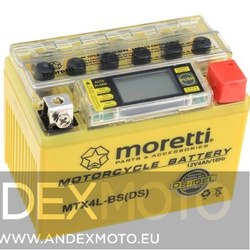 Akumulator AGM (I-Gel) MTX4L-BS 4Ah Moretti