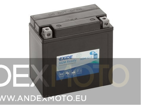 Akumulator EXIDE AGM12-9 (12N7-4B 12N9-4B-1) 9Ah