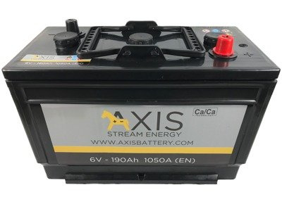 Akumulator AXIS 6V 190Ah 950A ciągnik AGRO traktor