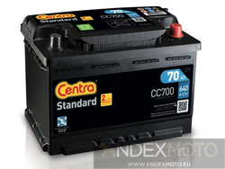 Akumulator 12V 70Ah CENTRA STANDARD CC700