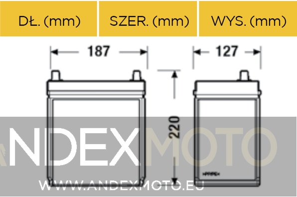 Akumulator 12V 40Ah S4019 BOSCH S4