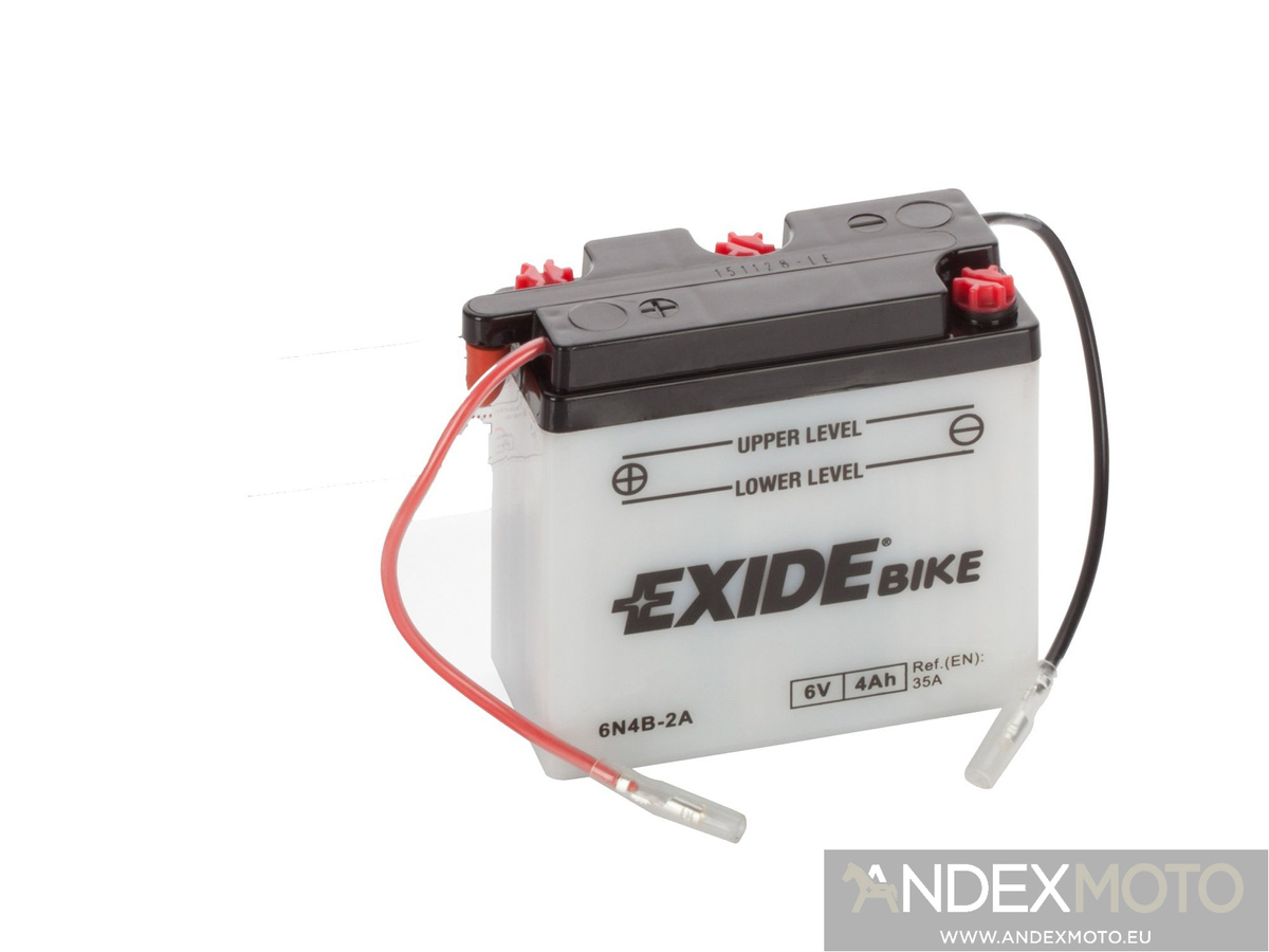 Battery 6V 4Ah 6N4B-2A EXIDE Bike