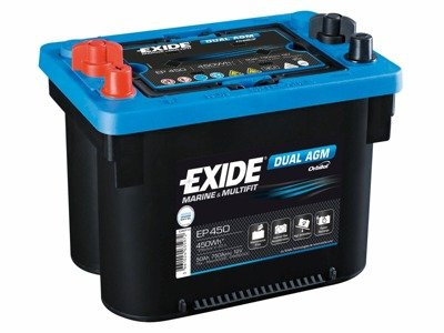Akumulator 12V  50Ah EXIDE DUAL AGM EP450