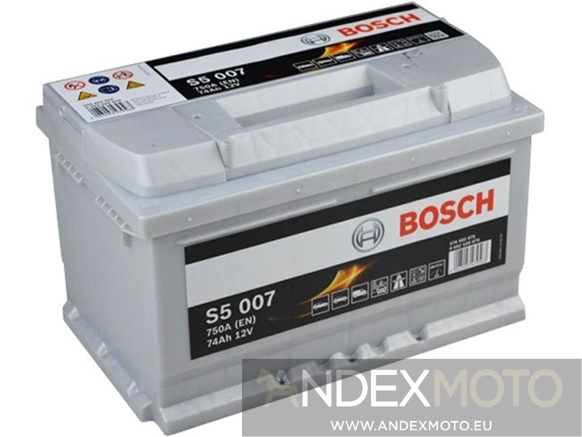 Akumulator 12V 74Ah S5007 BOSCH S5