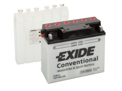 Akumulator EXIDE 12Y16A-3A (YB16CL-B YB18L-A) 20Ah