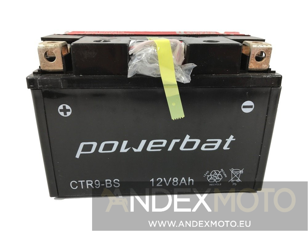 Battery 12 V  8 Ah POWERBAT CTR9-BS