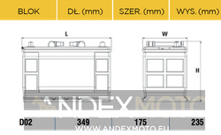 Akumulator 12V 110Ah CENTRA StartPRO CG1102