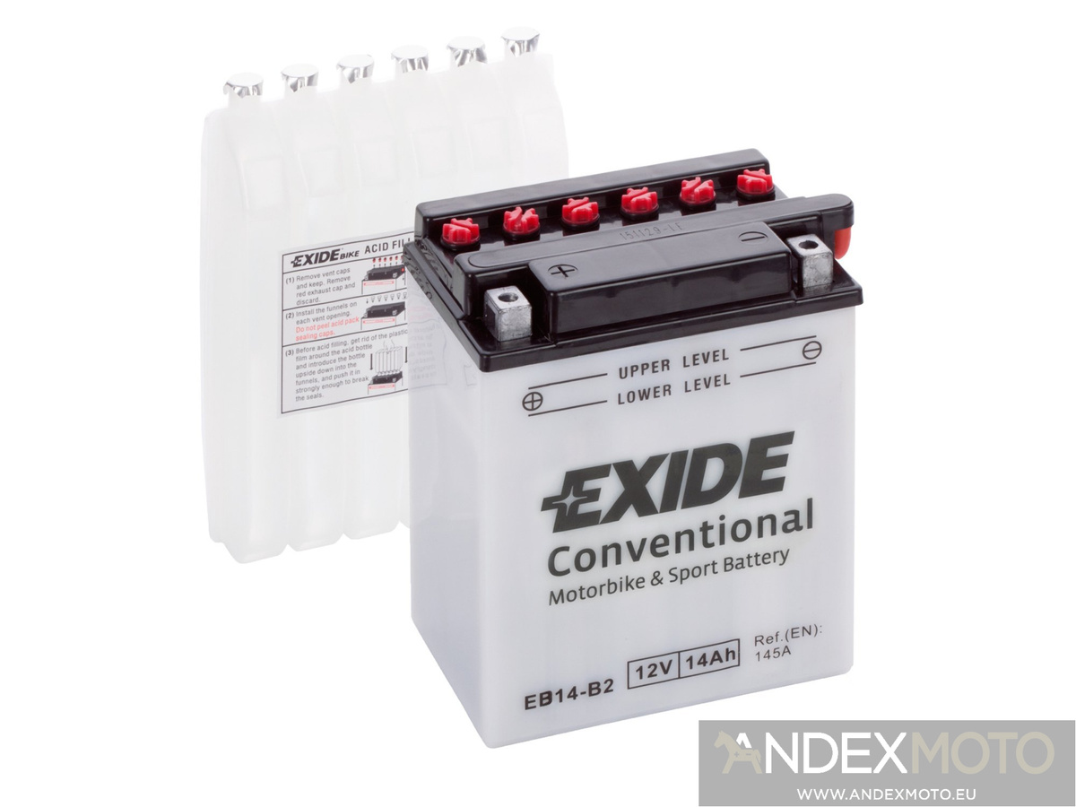 Akumulator EXIDE EB14-B2 YB14-B2 CB14-B2 14Ah
