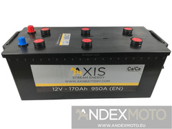 Akumulator ciężarowe AXIS 12V 170Ah 950A A170
