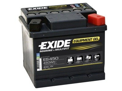 Battery 12V  40Ah EXIDE EQUIPMENT GEL ES450