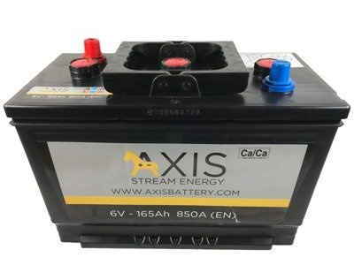 Akumulator ciężarowy AXIS 6V 165Ah 850A A165