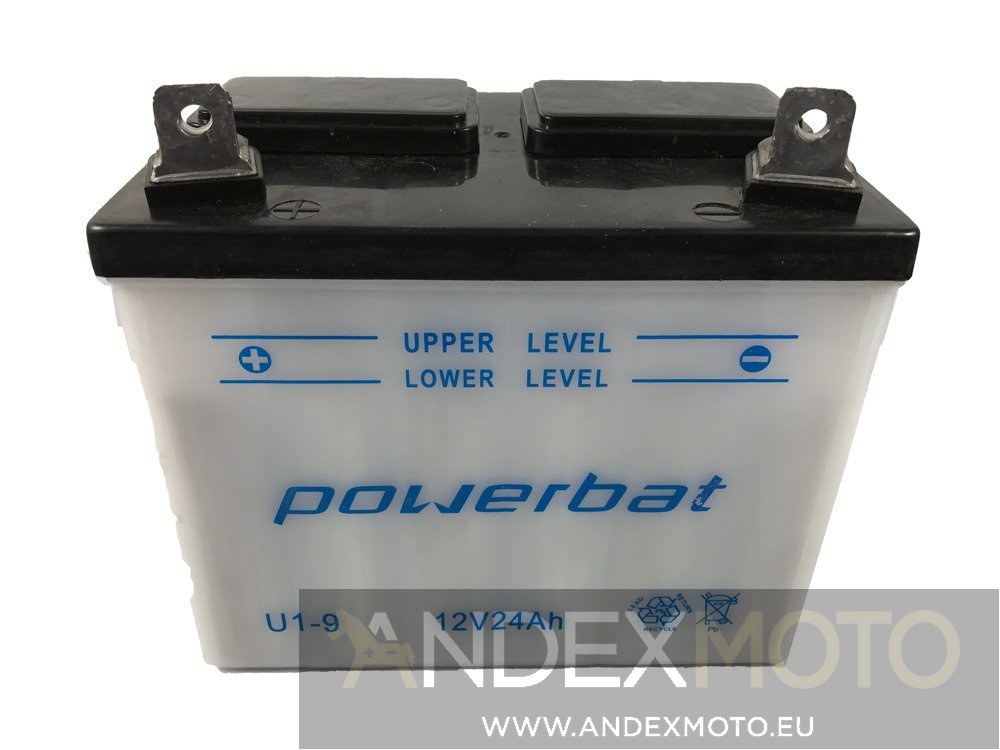 Battery 12 V 28 Ah POWERBAT U1-9