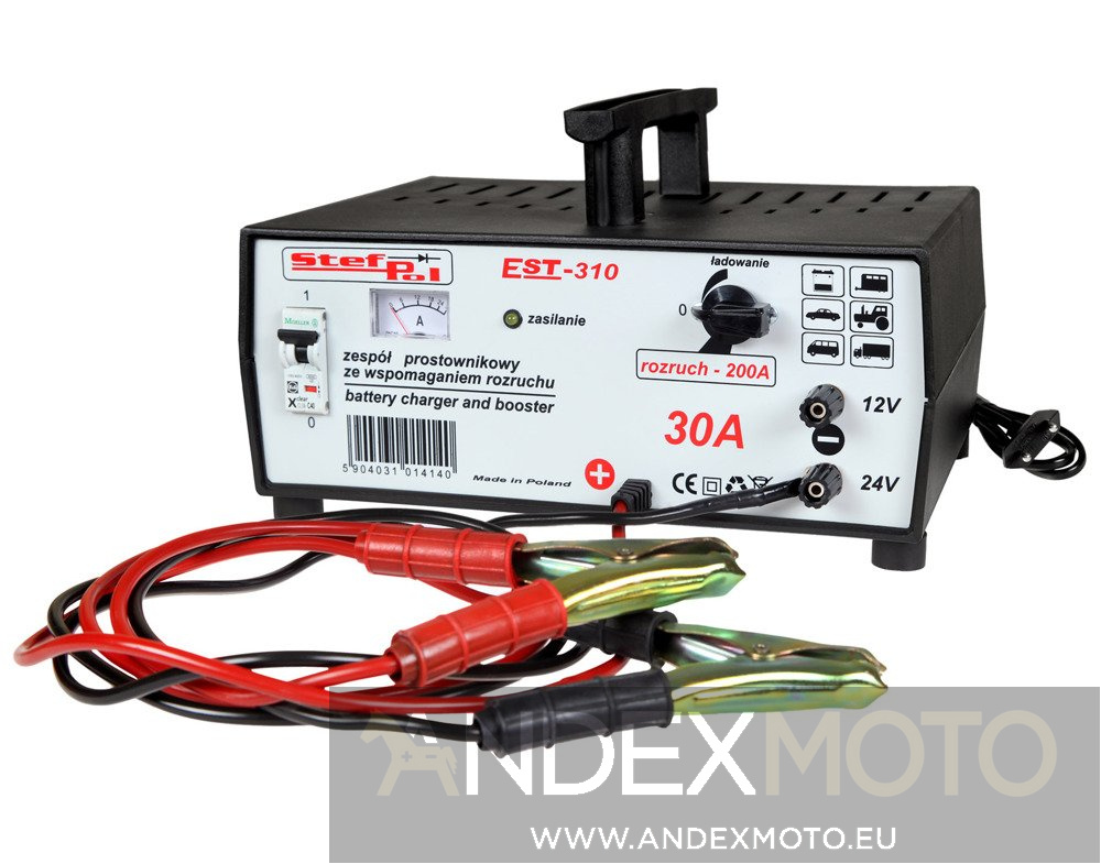 Prostownik EST-310 12V/24V/30A