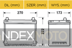 Akumulator 12V 70Ah S4027 BOSCH S4