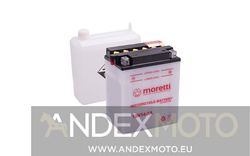 Akumulator kwasowo-ołowiowy 12N14-3A 14 Ah Moretti