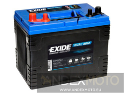 Akumulator 12V 75Ah EXIDE DUAL AGM EP650