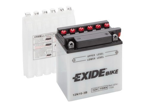 Battery 12V 10Ah 12N10-3B EXIDE Bike