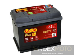 Akumulator 12V 62Ah CENTRA PLUS CB621