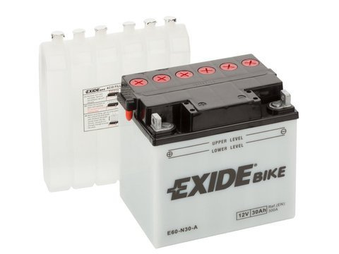 Battery 12V 30Ah E60-N30-A EXIDE Bike