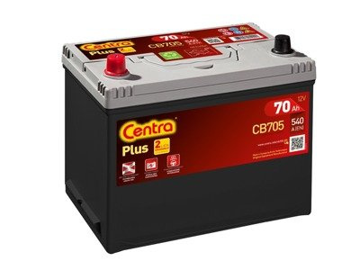 Akumulator 12V 70Ah CENTRA PLUS CB705