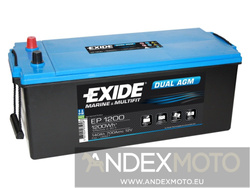 Akumulator 12V 140Ah EXIDE DUAL AGM EP1200