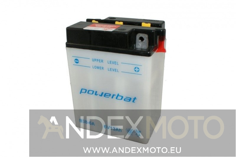 Battery 6 V 13 Ah POWERBAT B38-6A