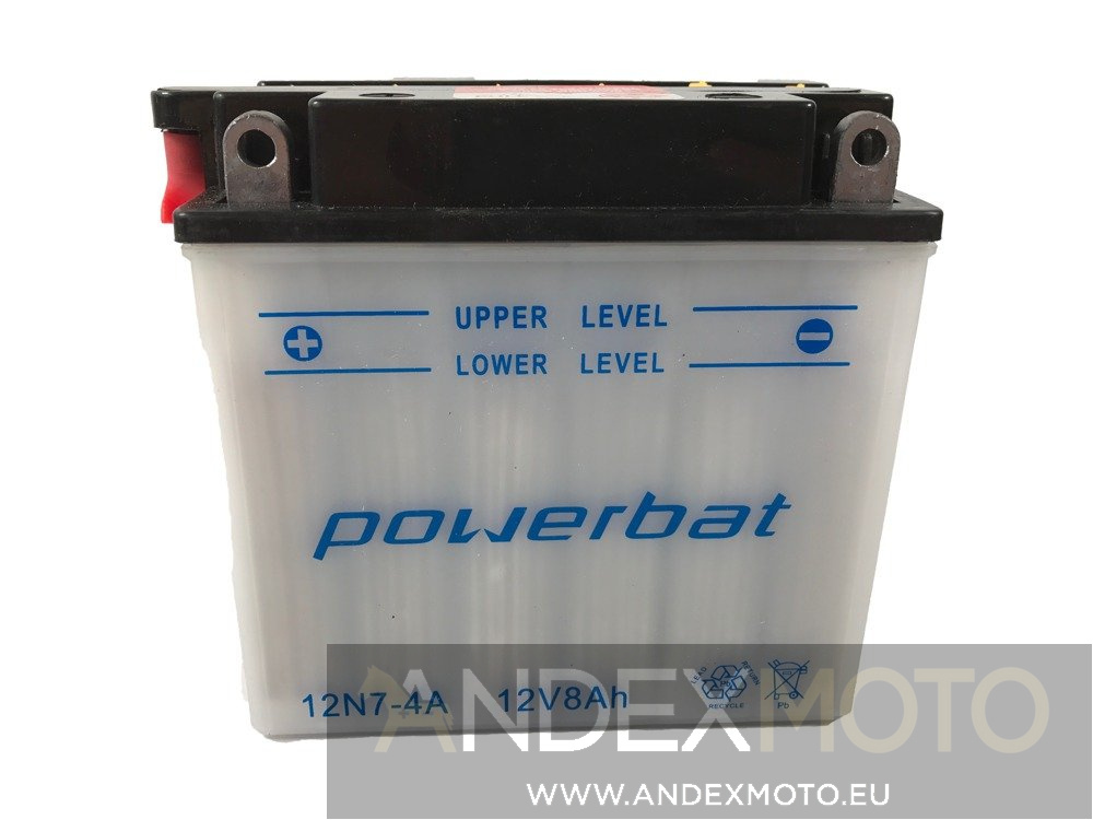 Battery 12 V  7 Ah POWERBAT 12N7-4A