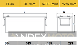 Akumulator 12V 140Ah VOLTMASTER 64020
