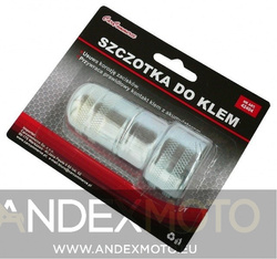 Szczotka obrotowa do czyszczenia klem i słupków