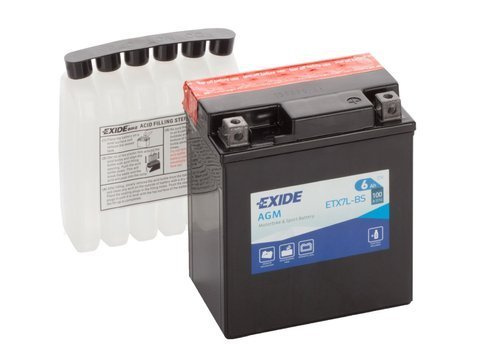 Battery 12V   6Ah YTX7L-BS EXIDE