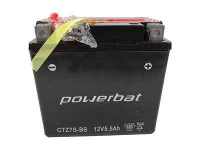 Battery 12 V 6 Ah POWERBAT CTZ7S-BS (CTZ7S)