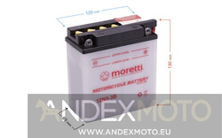 Akumulator kwasowo-ołowiowy 12N5-3B 5 Ah Moretti