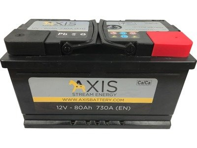 Akumulator AXIS 12V 80Ah CB802 CA852 S4010 F18 F17