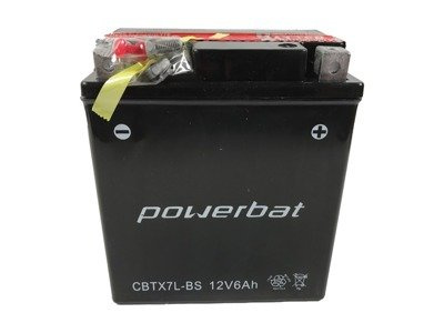 Battery 12 V  6 Ah POWERBAT CBTX7L-BS
