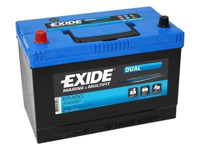 Battery 12V  95Ah EXIDE DUAL ER450