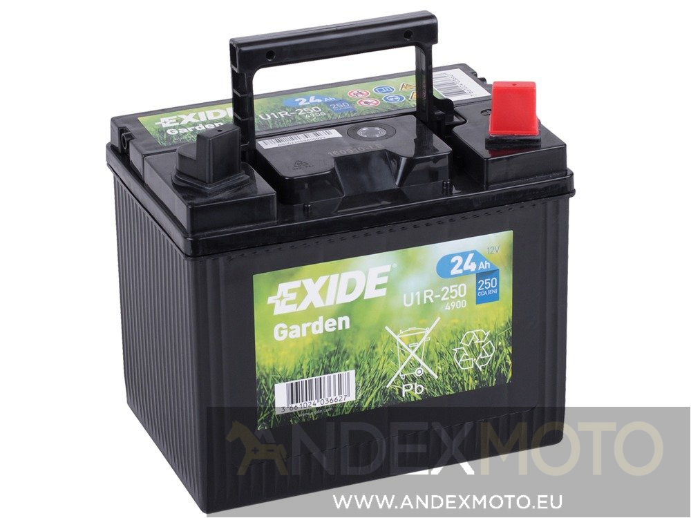 Battery 12V 24Ah 4900 EXIDE Garden