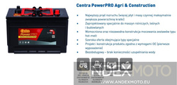 Akumulator  6V 195Ah CENTRA Power PRO AGRI CJ1952