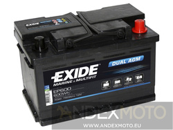 Akumulator 12V 70Ah EXIDE DUAL AGM EP600