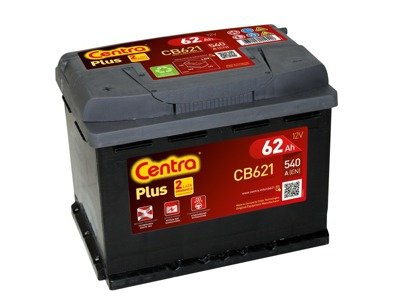 Akumulator 12V 62Ah CENTRA PLUS CB621 S4006 D43