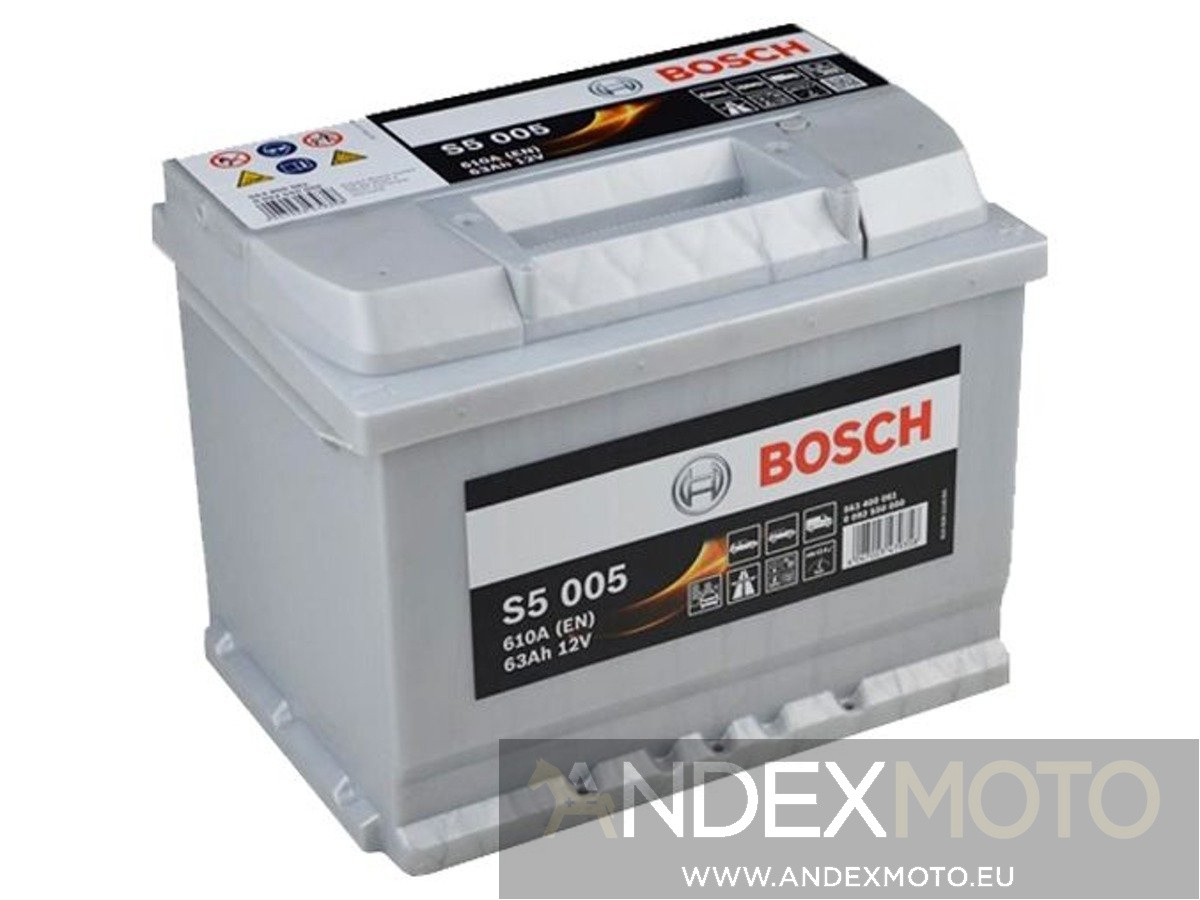 Akumulator 12V 63Ah S5005 BOSCH S5